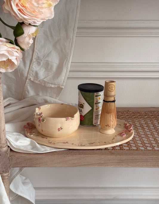 Matcha set in Rosiè