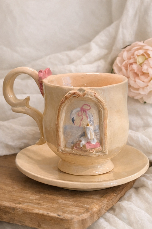 Swan cup set