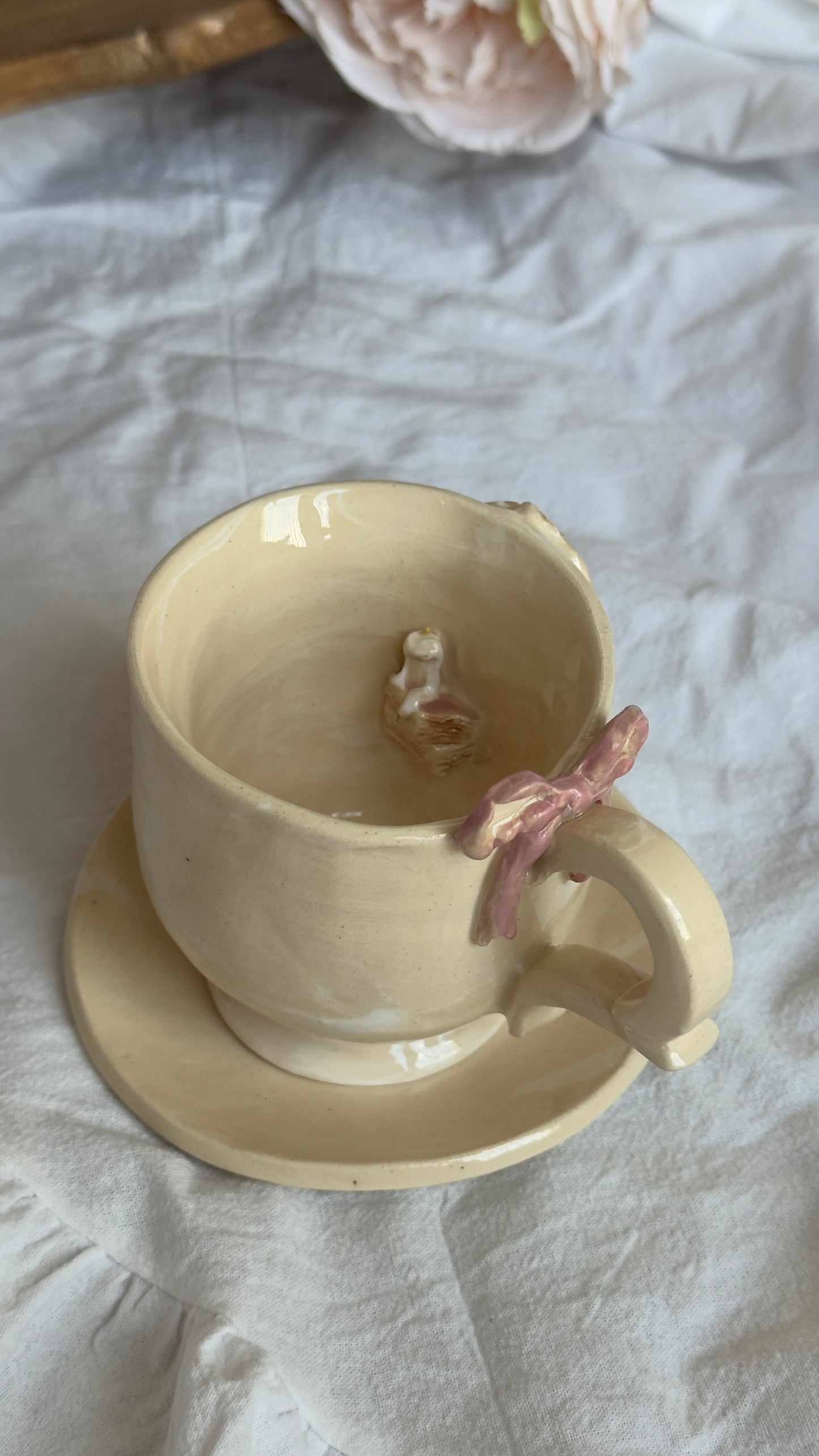 Swan cup set