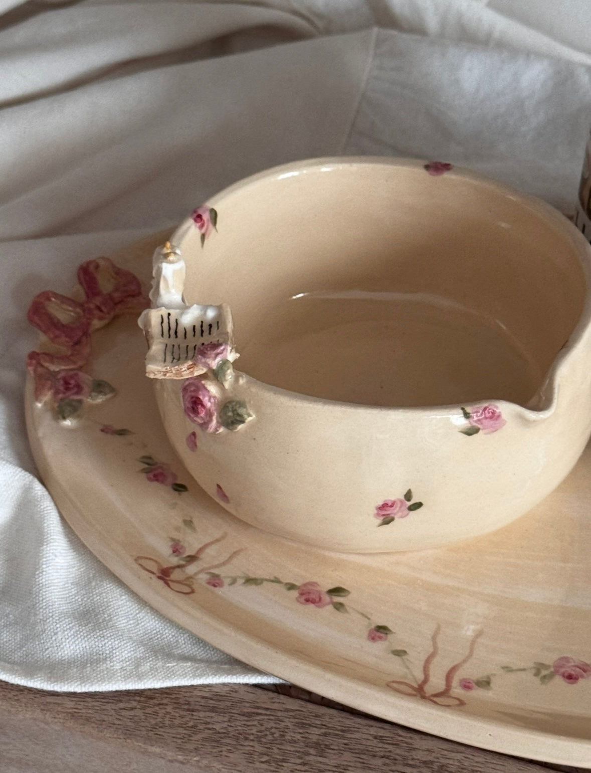 Matcha set in Rosiè